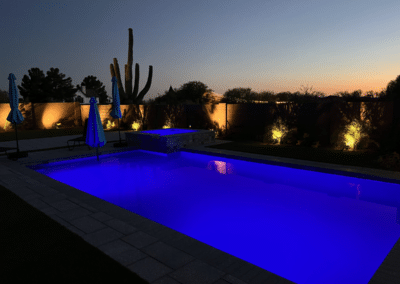 New pool and spa Led colored lights