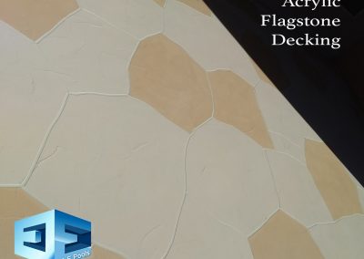 Acrylic Flagstone Decking