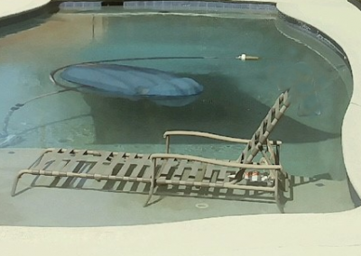 Add a Baja step to relax in your pool - call E and E Pools